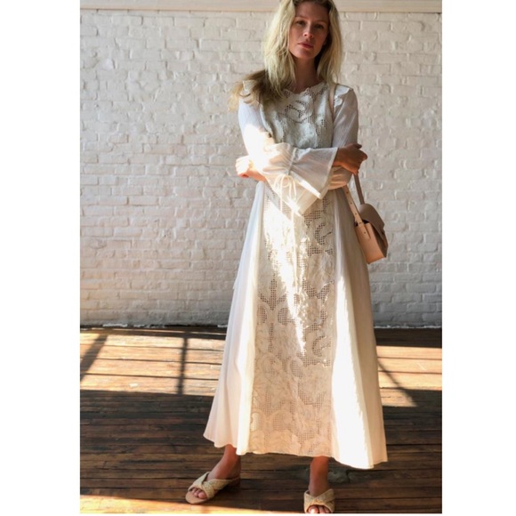 Free People AntikBatik Boho Embroidered Maxi Dress - Picture 7 of 8